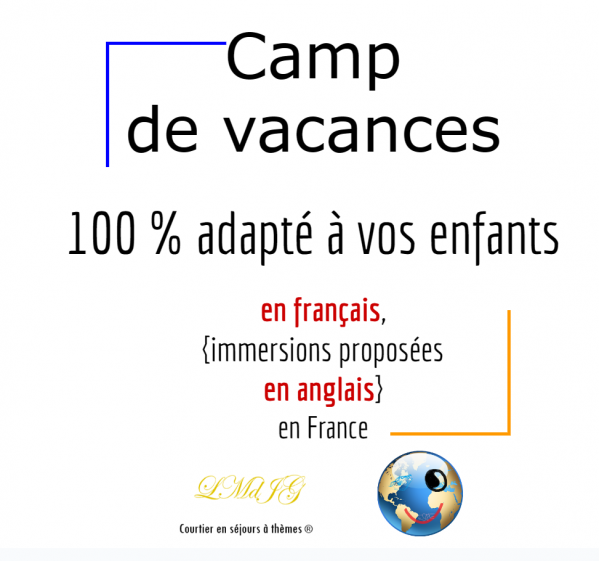 Camp de vacances 100 adapte a vos enfants entete lmdjg 1